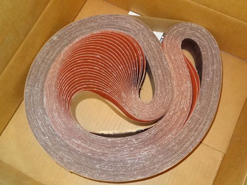 25 new 3M Abrasives 2&#034; x 72&#034; 777F Film-Lok Sanding Cloth Belts 60YF Grit - 80286