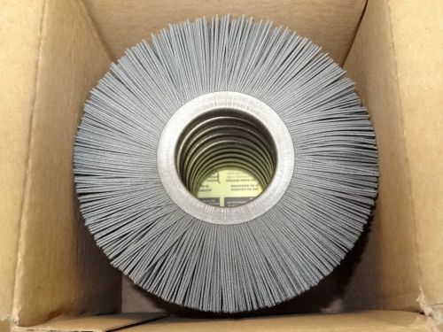 New osborn 20667, 6&#034; x 1/2&#034; x 2&#034; i.d. atb narrow face abrasive brush wheel 180sc for sale