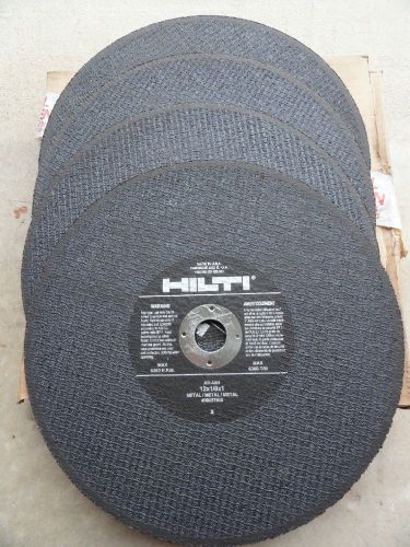 Hilti 12&#034; X 1/8&#034; X 1&#034; Abrasive Wheels, AB-A8H, 87806