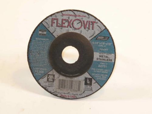 1 Lot of 13 - FlexOvit 4.5&#034;x1/8&#034;x7/8&#034; A24/30T grinding wheel pt# A0721 (#353)