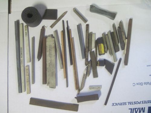 lathe tool stone sharpening lot