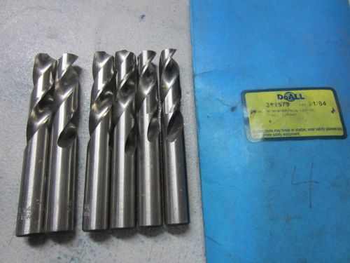 17 greenfield 31/64&#034; bright finish screw machine hss twist drill bits 311579 usa for sale