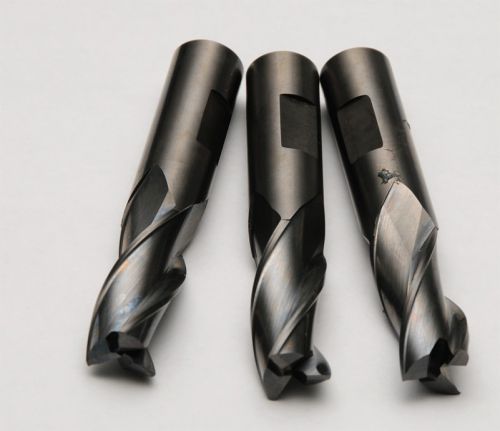 3ea. 3/4&#034; 3fl Carbide end mills