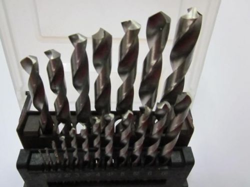 19 pcs HSS High Speed Steel Drill Bit Set 1mm-10mm