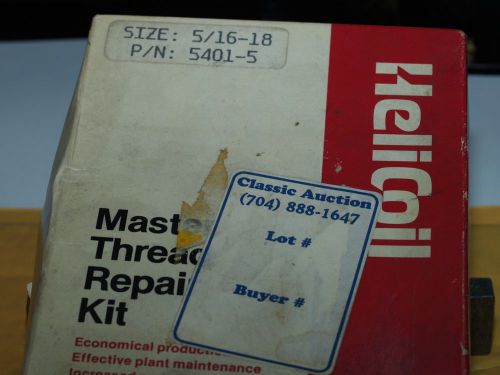 HELICOIL MASTER THREAD REPAIR KIT #5401-5 5/16-18