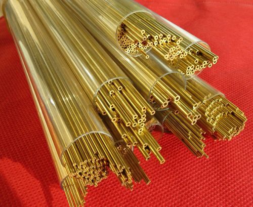 Drill EDM Electrodes, Brass Tubes 1.30 x 400 mm, 20 Pcs/Pack