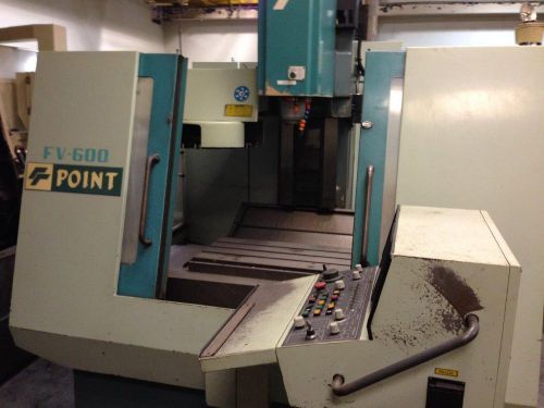 24&#034; x 16&#034; y feeler fv-600 vertical machining center, fanuc om control for sale