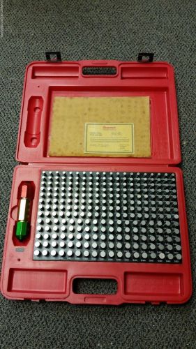 STARRETT S4005-500 Precision Steel Pin Gage Set! NEW!