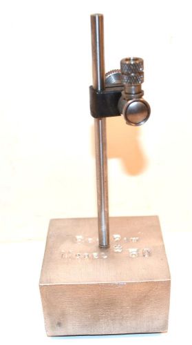 NOS BEAR PAW 2.5&#034;&#034; Square 50lb  Pull MAGNETIC Base DIAL INDICATOR STAND #50 $509