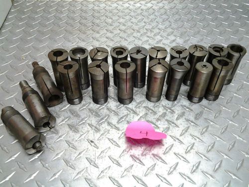 Lot of 20 5C Collets for Mill Milling Lathe