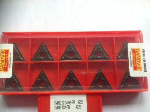 10 x SANDVIK TNMG432-PR 4225 / TNMG 220408-PR 4225  NEW!