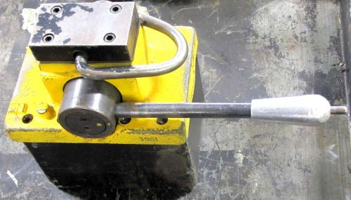 No name 3951 1545 500 lb approx. cap. manual magnetic magnet plate lifting unit for sale