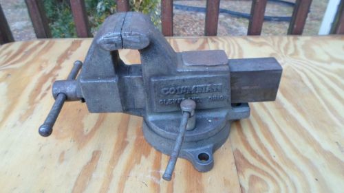 Vintage Columbian 3 &#034; Vise Model 603 M2 Swivel Base 603 1/2-3