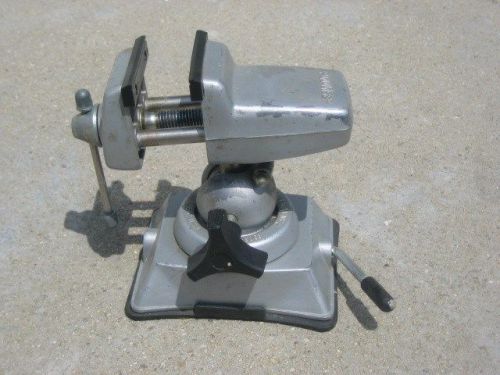 NICE! PANAVISE 2-1/2&#034; VACUUM BASE MULTI-POSITION VISE