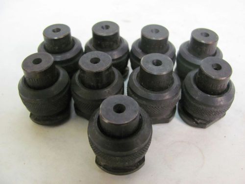 Lot of (9) lechler 092 106 16 twistloc quick change spray nozzles, round jet for sale