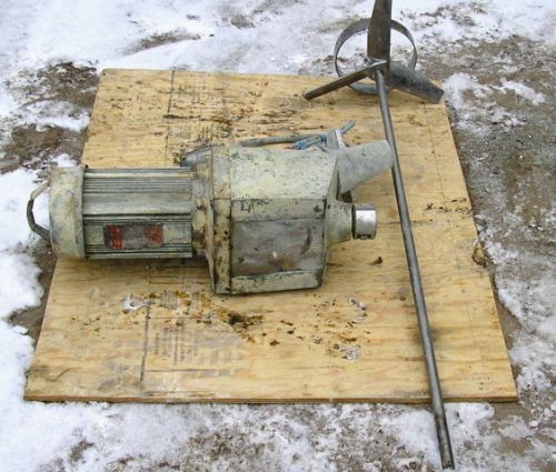 Lightnin Mixer 1.74 HP. S.S. Model XJ-230 Item #8312