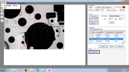 Measurement Software,Micro Inspection 8.0,Welding Penetration Checking Software