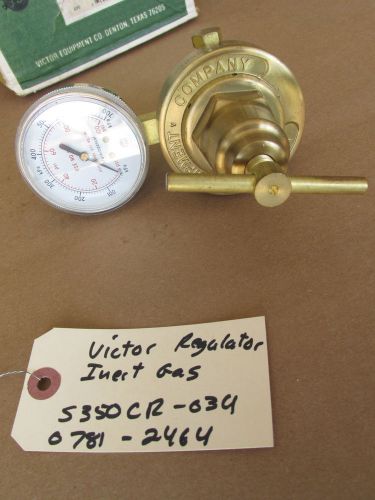 Victor Pressure Gauge S350CR Welding Inert Gas Regulator S350CR-034 0781-2464