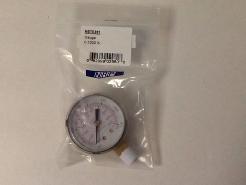 NEW NRP GAUGE 0-1000 LBS NSTE391