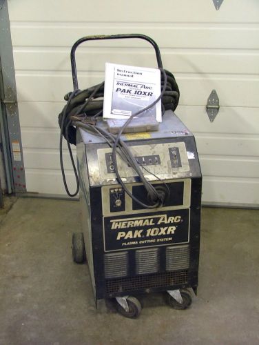 Thermal arc pak 10xr plasma cutter for sale