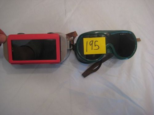 2 Pairs of Welding Goggles - Sellstrom and Eastern Brands