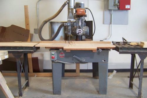 Rockwell/Delta Model 50-C 16&#034; Radial Arm Saw, 5HP, 208V, 3 PH