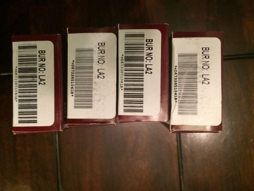 4 Boxes Of MIDWEST CARBIDE BURS LA 2...new