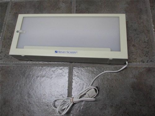 Henry Schein  X-RAY LIGHT BOX DENTAL MEDICAL ILLUMINATOR VIEWER