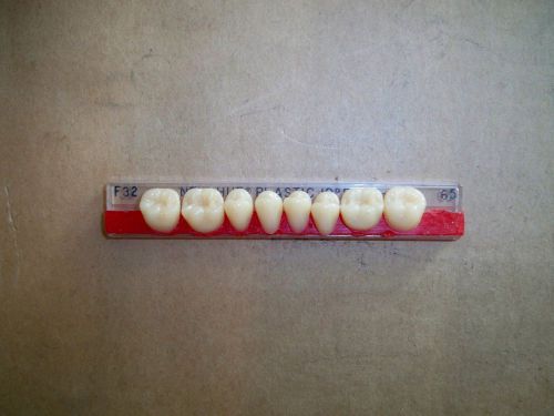 PLASTIC  LOWER POSTERIORS NEW HUE 10 degree DENTURE TEETH!!