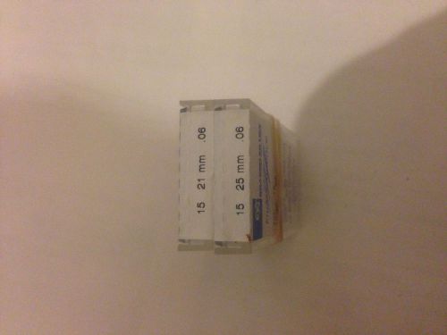 2 packsBrasseler Endo Sequence file #15.06 X 21mm