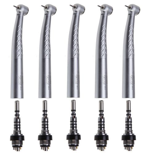 5pc dental fiber optic high speed handpiece skysea sk-a6 fit kavo coupler 6h for sale