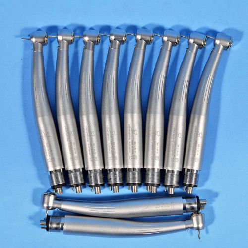 10pcs KAVO Style Dental E-generator Handpieces High Speed Air Turbine LED Fiber