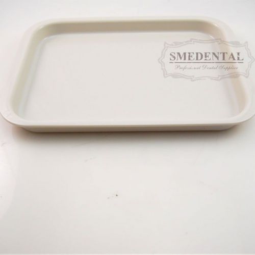 Three Colors  Mini Falt Dental Instrument Autoclavable Plastic Trays Flat N652