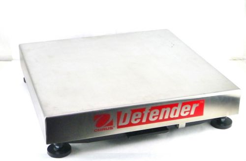 OHAUS D250QX 500 LB / 250 KG Capacity Defender Square Bench Base PA