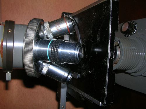 Microscope wesco japan with objectives10/0.25, 100, 40/0.65, 40 for sale