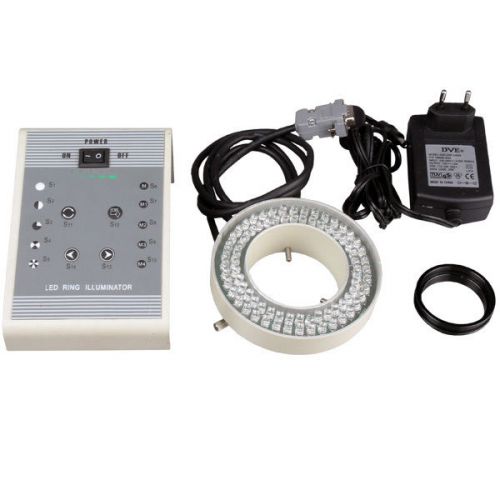 80-LED 8-Zone Lighting-Direction-Variable Microscope Ring Illuminator