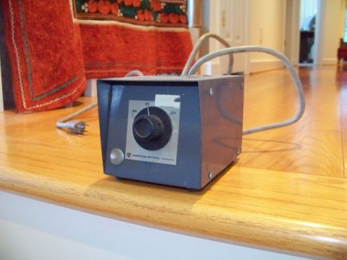 American Optical Quartz Iodine Lamp Transformer Model 2051