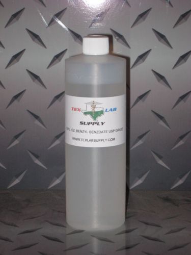 Tex Lab Supply 16 Fl. Oz. Benzyl Benzoate USP Grade STERILE FREE SHIPPING