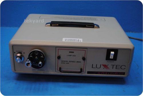 Luxtec fiberoptics xenon series 9000 9300 light source ! for sale