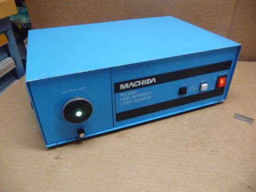 MACHIDA MODEL RG-2500 HIGH INTENSITY LIGHT SOURCE 115VAC 50/60 Hz