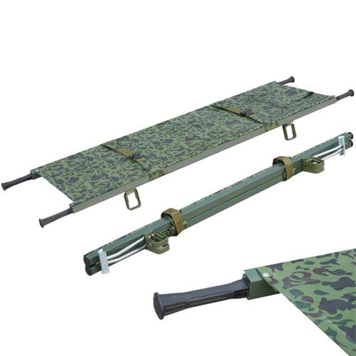 Medical Stretcher Foldaway Aluminum New Camouflage Emergency Equipment Ambulance