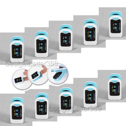 10 X HEALTHY OXIMETER FINGER PULSE BLOOD OXYGEN SpO2 MONITOR A+++++