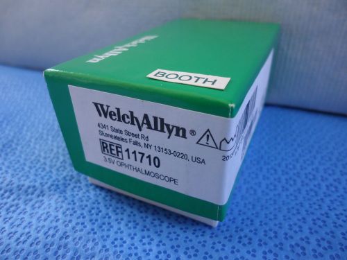 WELCH ALLYN 3.5V #11710 STANDARD OPHTHALMOSCOPE-- NEW!