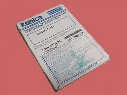 Konica 40LA23010D, 01/960421, 681702U7, black developer for DV401K (7145)