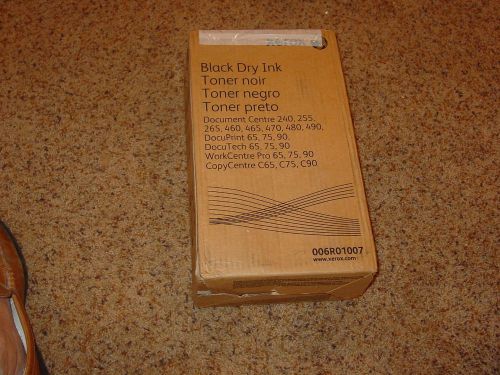 Xerox 006R01007  Genuine OEM Black Dry Ink Toner for  numerous machines seals