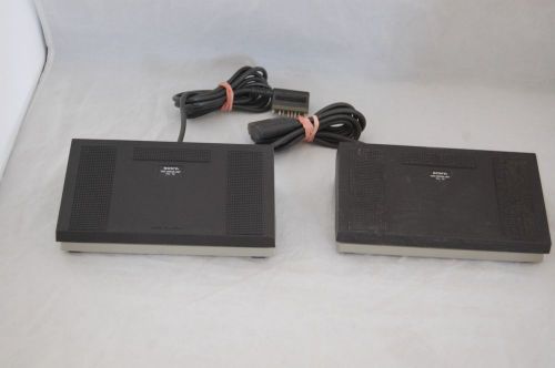 Lot of 2x - Sony FS-75 Foot Control Unit