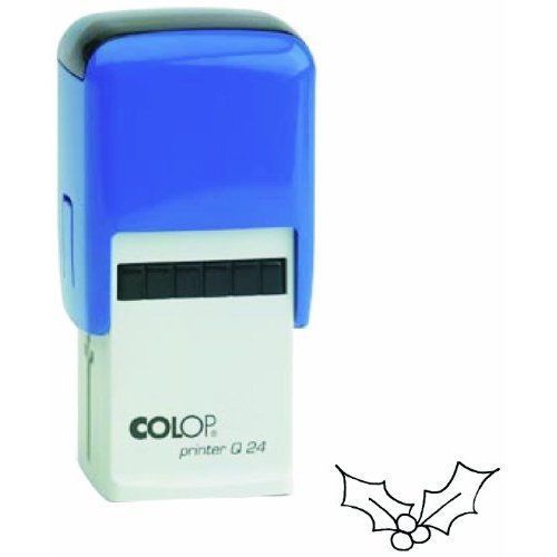 Colop printer q24 holly picture stamp - black for sale