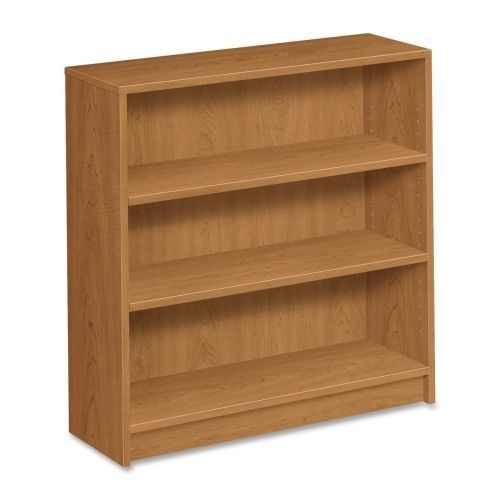 1870 Series Bookcase, Three-Shelf, 36w x 11-1/2d x 36-1/8h, Harvest