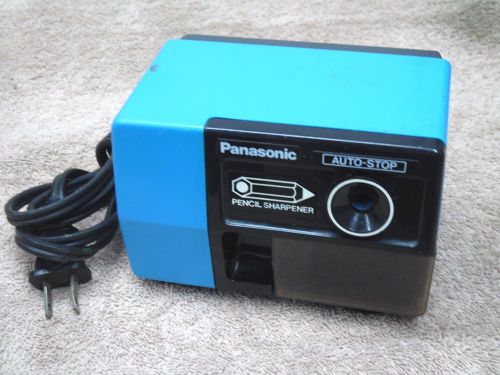 PANASONIC Electric AUTO Stop PENCIL SHARPENER model KP 123 Made in Japan