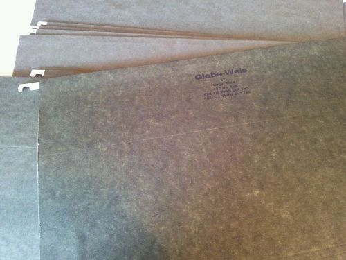 20 Count Hanging File  Folder Legal Size Globe-Weis Pendaflex Smead